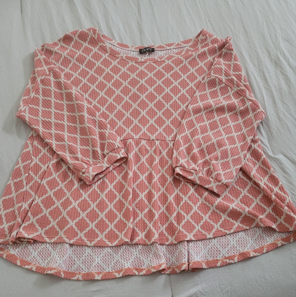 SPIN babydoll style top (a50)